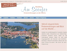 Tablet Screenshot of amseeufer.de